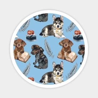 School of dogs Magnet